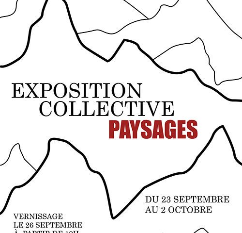 Exposition collective paysages Lyon