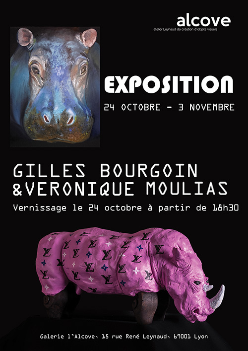 Exposition Gilles Bourgoin Véronique Moulias