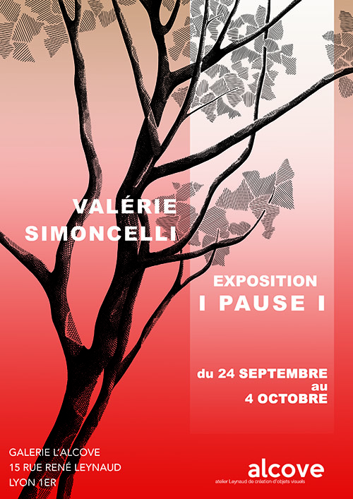 Affiche "Pause" Valérie Simoncelli