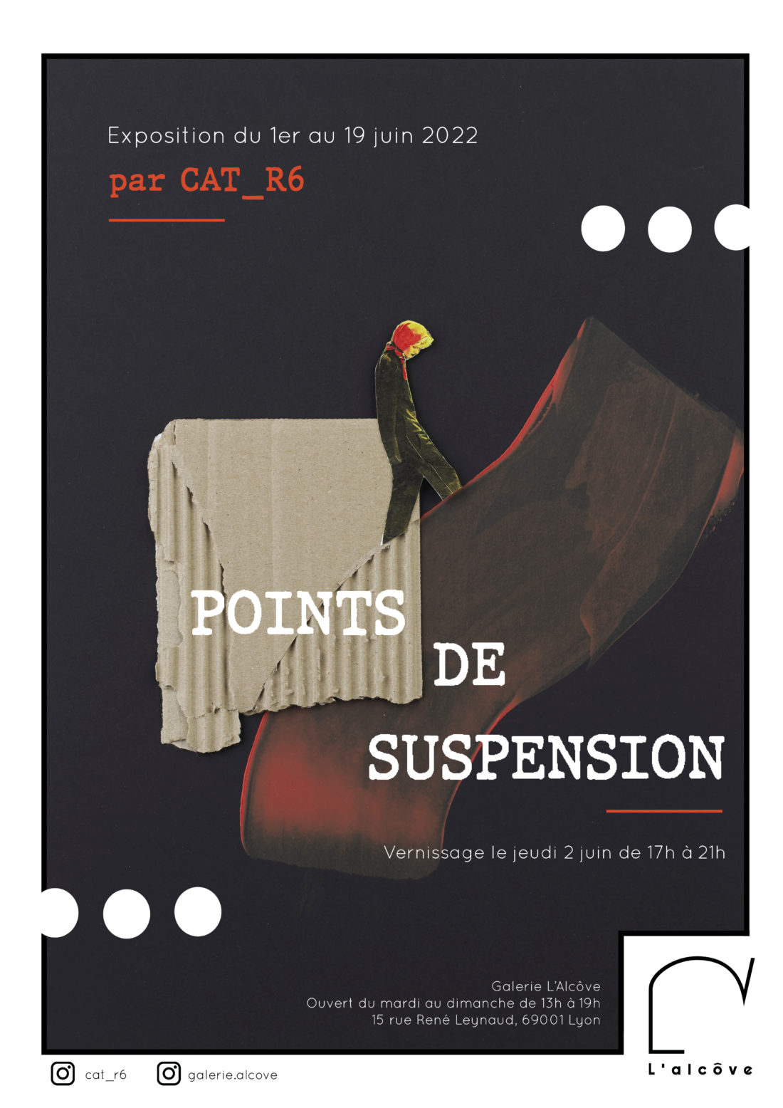 Exposition "Points de suspension" par Cat_R6