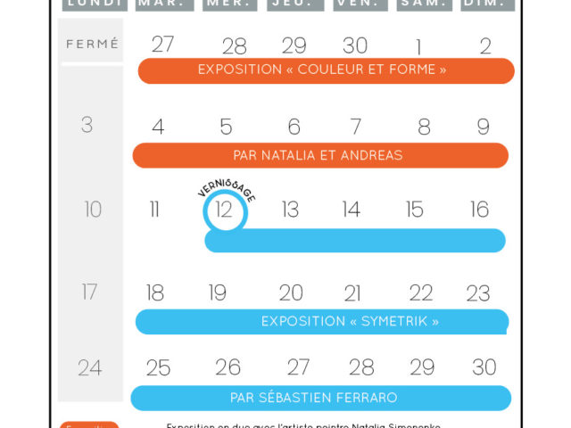 Agenda Octobre