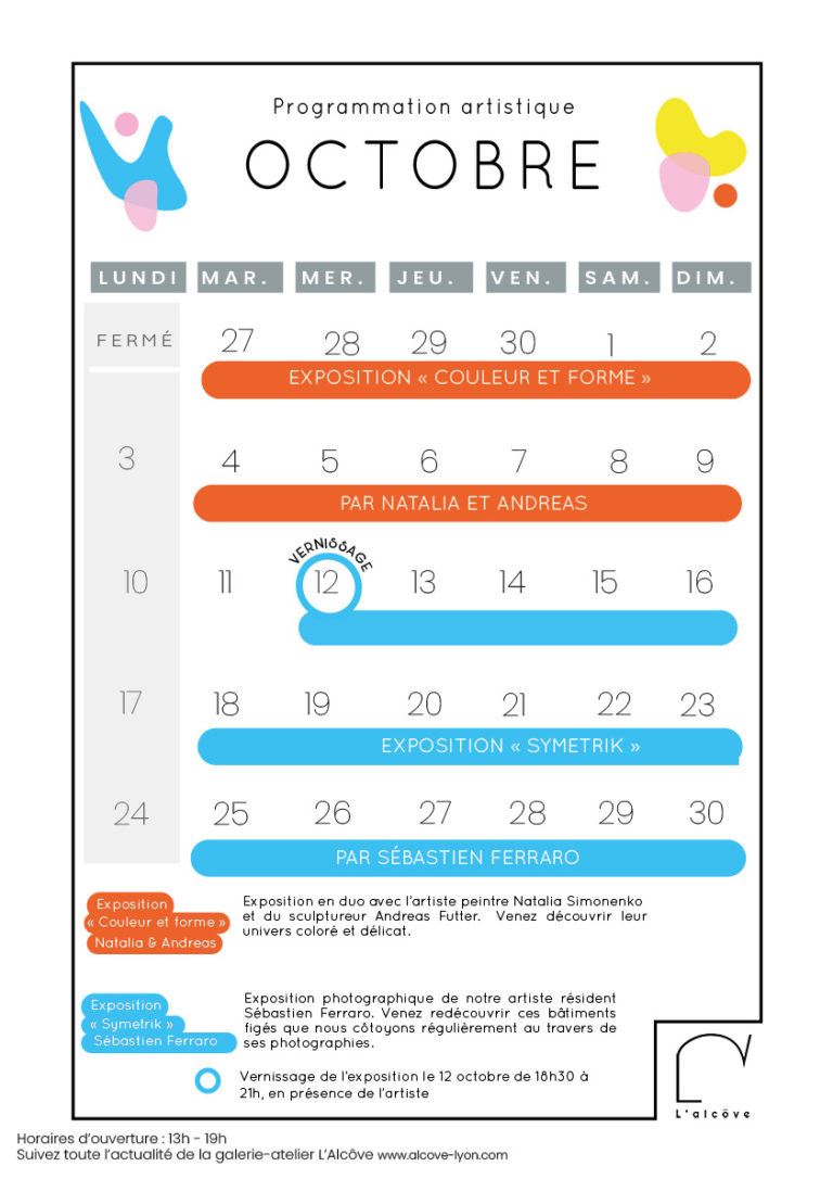 Agenda Octobre