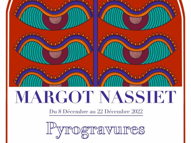 Affiche boutique de noël Margot Nassiet