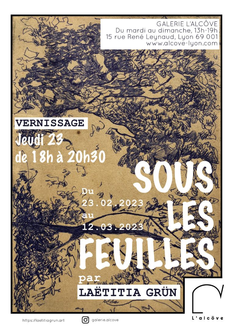 Affiche de l'exposition Sous les Feuilles