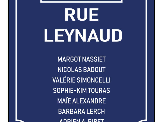 Affiche de l'exposition Rue Leynaud