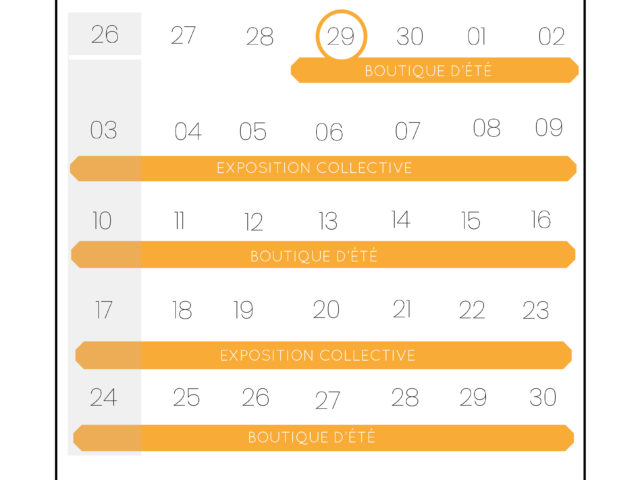 Programmation Juillet 2023